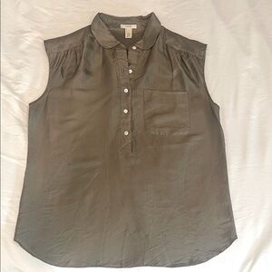 J. Crew Silk Sleeveless Blouse